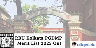 RBU Kolkata PGDMP Merit List 2025 Out; Check Details Here