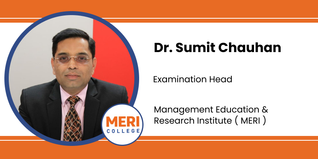 Management Education & Research Institute, Examination Head: Dr. Sumit Chauhan Interview