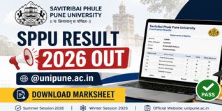 SPPU Result 2026 Out @unipune.ac.in; Download Marksheet