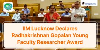 IIM Lucknow Declares Radhakrishnan Gopalan Young Faculty Researcher Award; Check Details Here