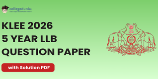 KLEE 2026 LLB 5 Year Question Paper: Download Answer Key with Solutions