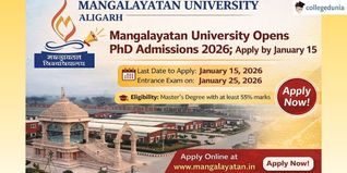 Mangalayatan University Opens PhD Admissions 2026; Apply by January 15