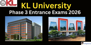 KL University Phase 3 Entrance Exams 2026 Dates Announced at kluniversity.in; Register Now Till March 27