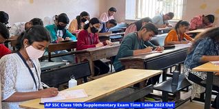 AP SSC Class 10th Supplementary Exam Time Table 2023 Out; Exams to Start from June 2