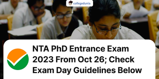 NTA PhD Entrance Exam 2023 From Oct 26; Check Exam Day Guidelines Below