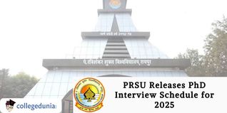 PRSU Releases PhD Interview Schedule for 2025; Check Important Dates Here