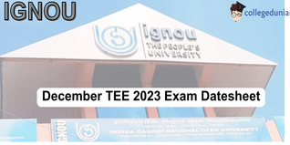 IGNOU December TEE 2023 Datesheet Out @ignou.ac.in; Check Schedule Here