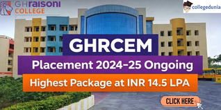 GHRCEM Placement 2024–25: Highest Package at INR 14.5 LPA, 77% Students Placed So Far