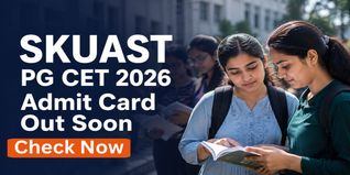 SKUAST PG CET 2026 Admit Card to Release on July 1 at skuastjammu.ac.in; Check Steps to Download