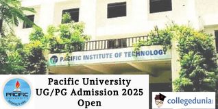 Pacific University UG/PG Admission 2025 Open; Apply Now!