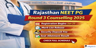Rajasthan NEET PG 2025 Round 3 Counselling Schedule Released; Register by Jan 29 at rajpgneet2025.in