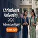 Chhindwara University Admission 2026 Open; Apply by May 30