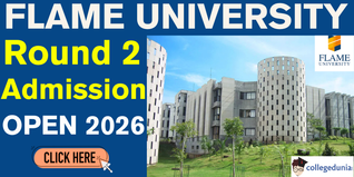 FLAME University Opens Round 2 Admission for Session 2026; Check Full Schedule Here