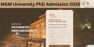 MGM University PhD Admission 2026 Begins @mgmu.ac.in, Apply by Dec 20; Get More Details Here