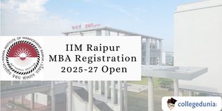 IIM Raipur MBA Registration 2025-27 Open; Apply by January 15