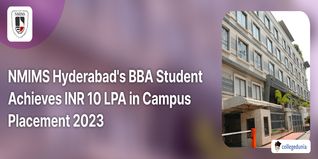 NMIMS Hyderabad's BBA Student Achieves INR 10 LPA in Campus Placement 2023; Check Details Here