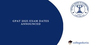GPAT 2025 Exam Dates Announced, Registration Begins April 1, Download Notification