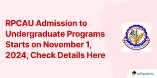 RPCAU Admission to Undergraduate Programs Starts on November 1, 2024, Check Details Here