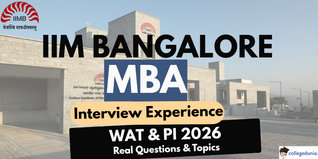 IIM Bangalore MBA Interview Guide: Real Experiences, WAT Topics and PI Questions