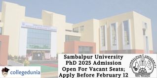 Sambalpur University PhD 2025 Admission Open For Vacant Seats; Apply Before February 12