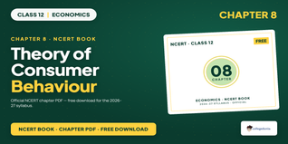 Theory of Consumer Behaviour Class 12 NCERT Book PDF Download