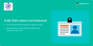 OJEE 2024 Admit Card Out @ojee.nic.in; Check Exam Schedule & Direct Link Here