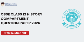 CBSE Class 12 History Compartment Question Paper 2026 with Solution PDF