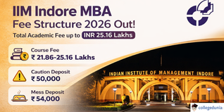 IIM Indore MBA Fee Structure 2026 Out at iimidr.ac.in; Total Academic Fee Up to INR 25.16 Lakhs
