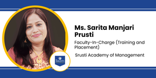 Srusti Academy of Management, Faculty-In-Charge (Training and Placement): Ms. Sarita Manjari Prusti Interview