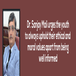 Dr. Sanjay Mali urges the youth to always uphold their ethical and moral values apart from being well informed