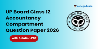 UP Board Class 12 Accountancy Compartment Question Paper 2026 with Solution PDF