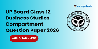 UP Board Class 12 Business Studies Compartment Question Paper 2026 with Solution PDF