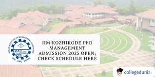 IIM Kozhikode PhD Management Admission 2025 Open; Check Schedule Here