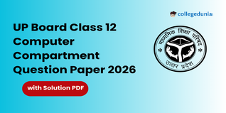 UP Board Class 12 Computer Compartment Question Paper 2026 with Solution PDF