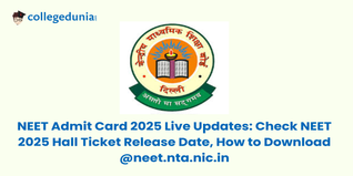 NEET 2025 Admit Card Release Date and Time: Check Live Updates, Download Link
