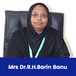 Mohamed Sathak College of Arts and Science, Head of the department and Assistant professor- Dr.R.H.Barin Banu