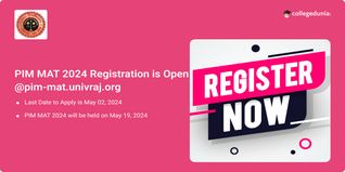 PIM MAT 2024 Registration Open @pim-mat.univraj.org; Apply till May 2