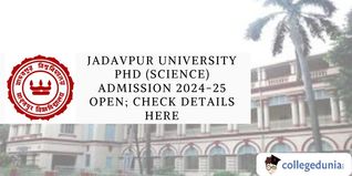 Jadavpur University PhD (Science) Admission 2024-25 Open; Apply by December 11