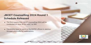 JKCET Counselling 2024 Round 1 Schedule Out; Check Rank Wise Dates Here