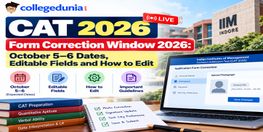CAT 2026 Form Correction Live Updates