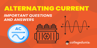 JEE Main Study Notes for Alternating Current