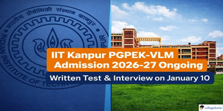 DOMS IIT Kanpur PGPEX-VLM Admission 2026 Schedule Revised; Check New Dates Here