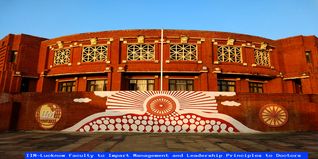 IIM-Lucknow Faculty to Impart Management and Leadership Principles to Doctors