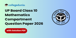 UP Board Class 10 Mathematics Compartment Question Paper 2026 with Solution PDF