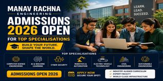 Manav Rachna Engineering Admissions 2026 Open for Top Specialisations