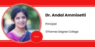 EThames Degree College, Principal: Dr. Andal Ammisetti Interview