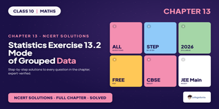 NCERT Solutions for Class 10 Maths Chapter 13 Statistics Exercise 13.2