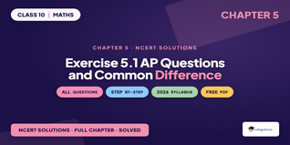 NCERT Solutions Class 10 Maths Chapter 5 Arithmetic Progressions Exercise 5.1