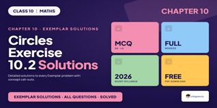 NCERT Exemplar Class 10 Maths Chapter 10 Circles Exercise 10.2 Solutions