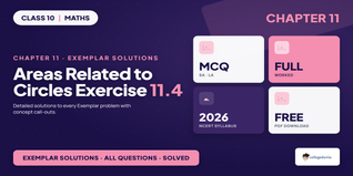 NCERT Exemplar Class 10 Maths Chapter 11 Exercise 11.4 Solutions